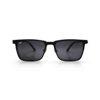 SQUARE ONCE BLACK ULTEM TITANIUM POLARISED CLIP ON - Image 4