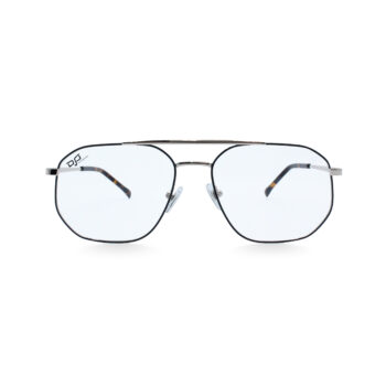 SQUARE OEIL POLARISED CLIP ON GOLD BLACK - Image 4