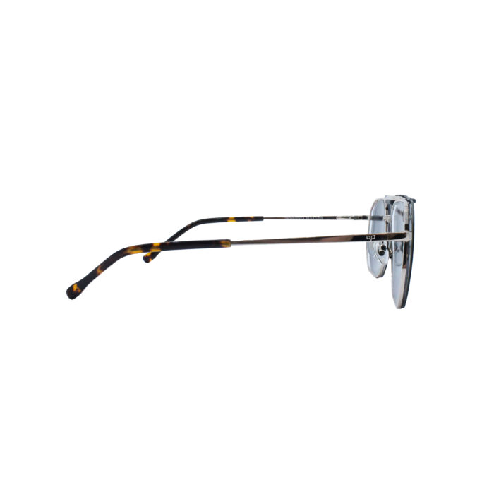 SQUARE OEIL POLARISED CLIP ON GOLD BLACK - Image 5