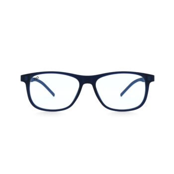 SQUARE GHOV HANDMADE BLACK BLUE POLARISED CLIP ON - Image 3