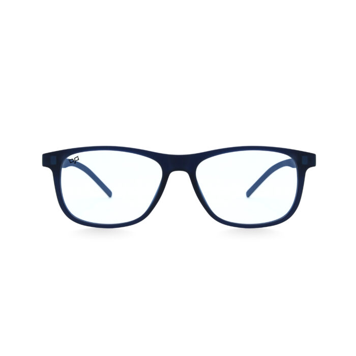 SQUARE GHOV HANDMADE BLACK BLUE POLARISED CLIP ON - Image 3