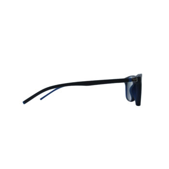 SQUARE GHOV HANDMADE BLACK BLUE POLARISED CLIP ON - Image 6
