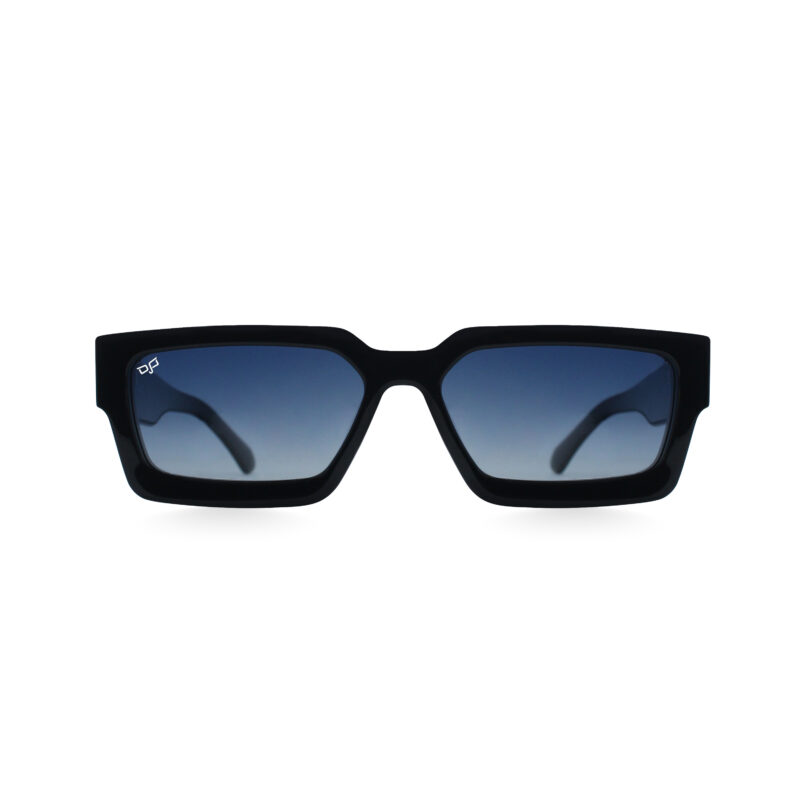 SQUARE CEIL BLACK BLUE POLARISED HANDMADE
