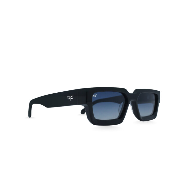 SQUARE CEIL BLACK BLUE POLARISED HANDMADE