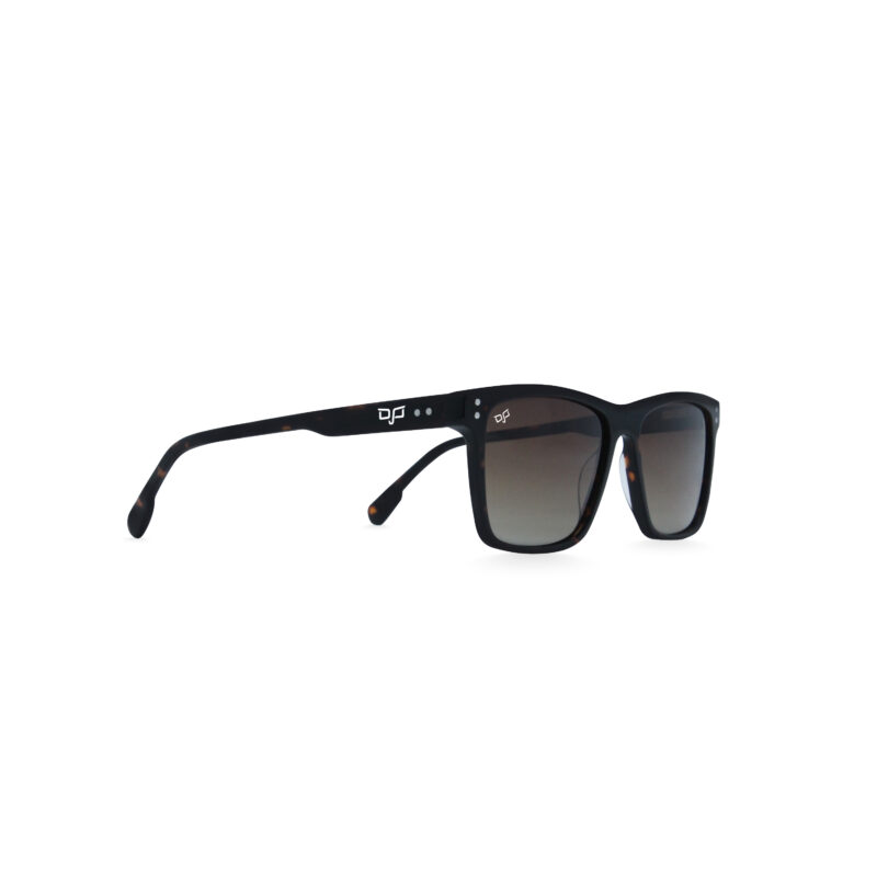 SQUARE ONCE BLACK SHELL POLARISED HANDMADE
