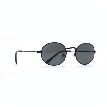 OVAL OVAL SUNGLASSES WITH BLACK LENSES - Image 2