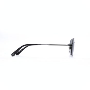 OVAL OVAL SUNGLASSES WITH BLACK LENSES - Image 3