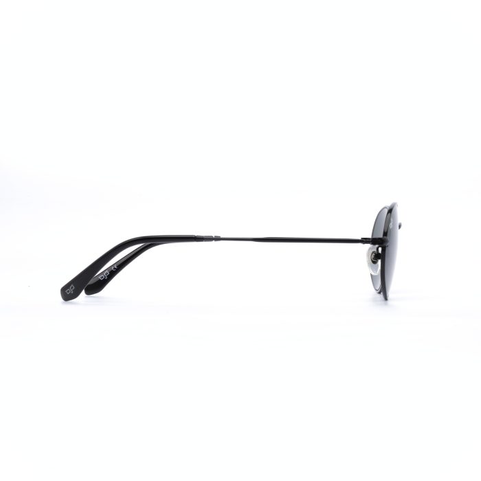 OVAL OVAL SUNGLASSES WITH BLACK LENSES - Image 3