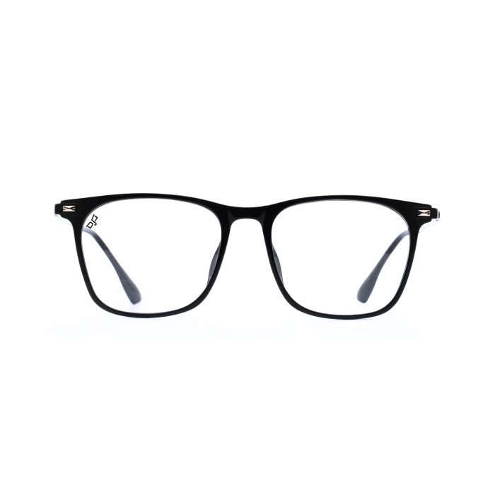 SQUARE OJE BLACK SILVER HANDMADE AND TITANIUM - Image 1