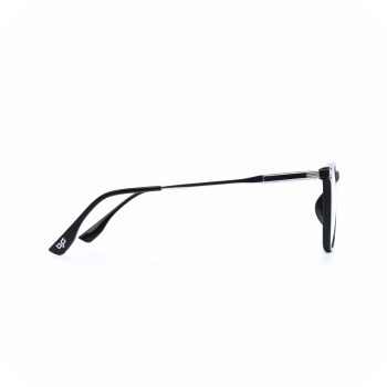 SQUARE OJE BLACK SILVER HANDMADE AND TITANIUM - Image 3