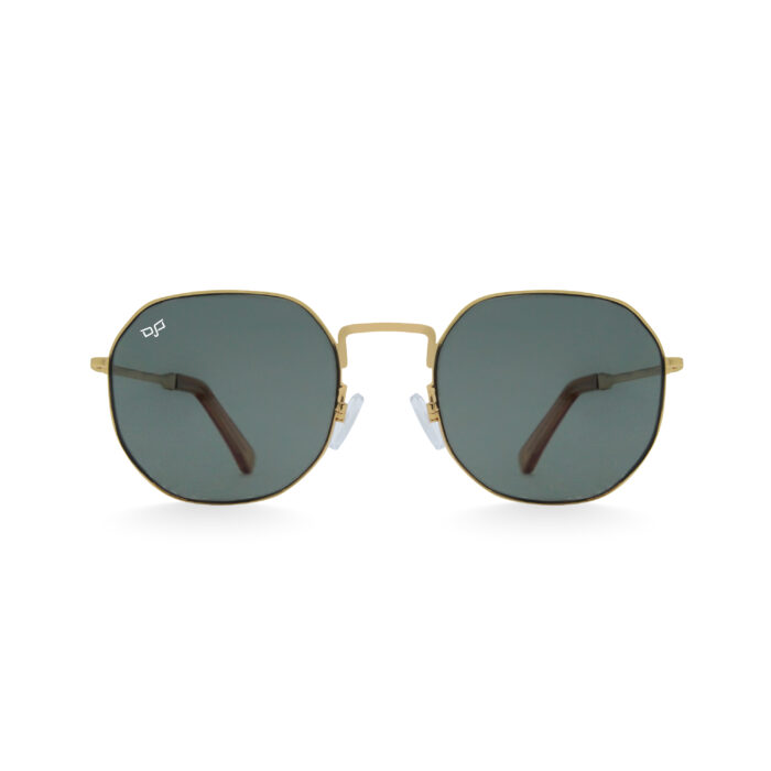 ROUND SUL GOLD GREEN POLARIZED - Image 1
