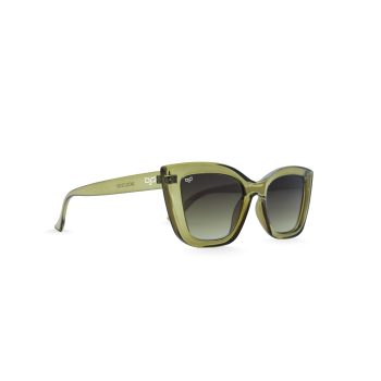 CAT EYE SUNGLASSES WITH GREEN LENSES - Image 2