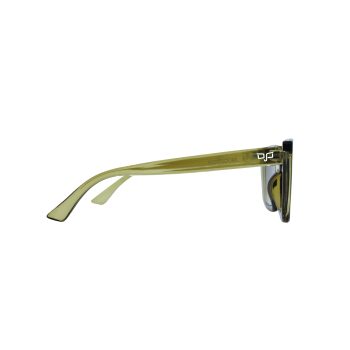 CAT EYE SUNGLASSES WITH GREEN LENSES - Image 3