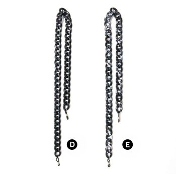 OJO HAND MADE METAL ACETATE AND ACRYLIC CORDS - Image 2