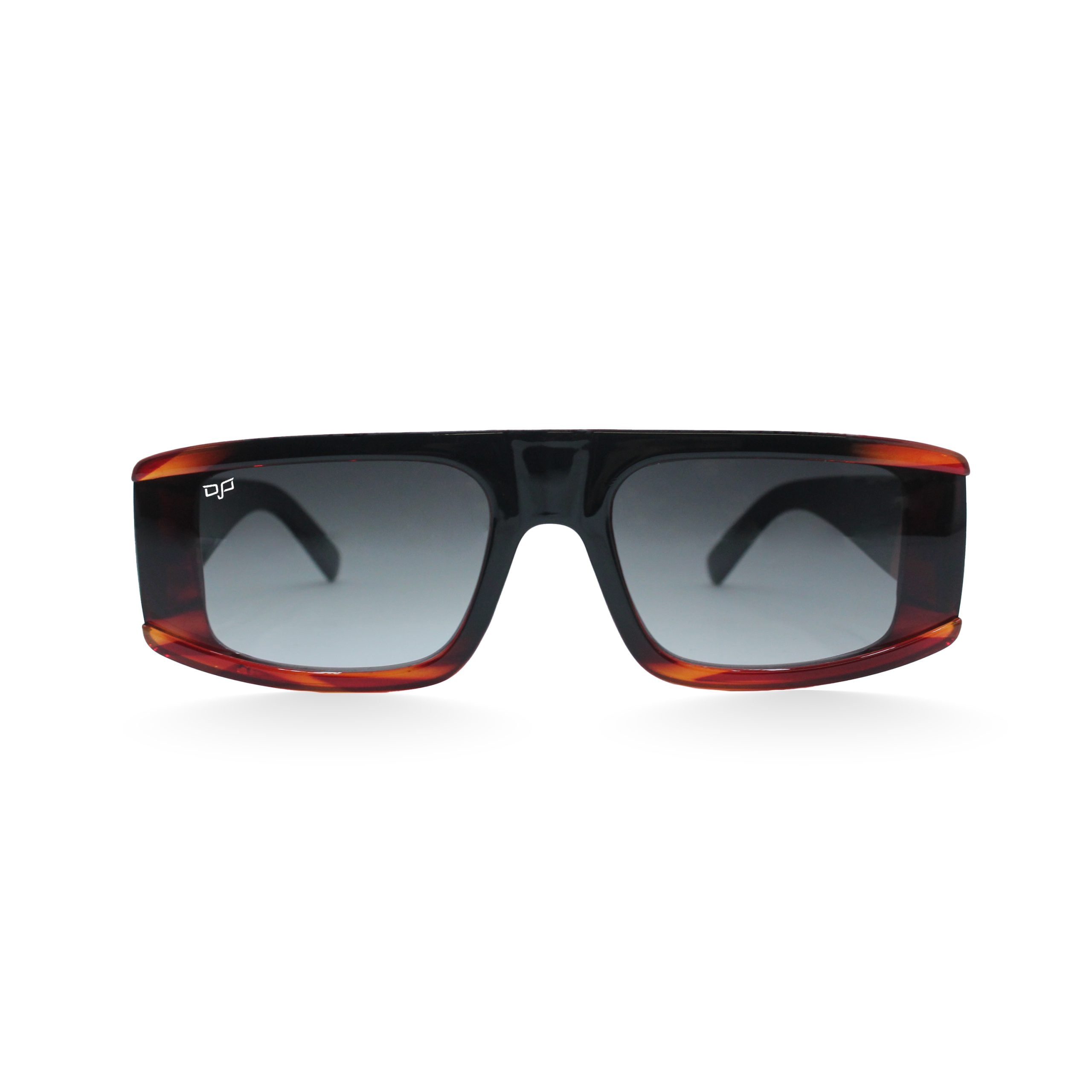 12OCL72269-A.jpg SQUARE OEIL BLACK ORANGE - Image 1