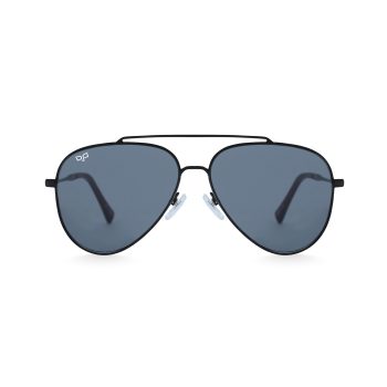 OVAL OYE MATTE BLACK REVERSE ANGLE HANDMADE