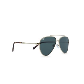 OVAL OYE MATTE GOLD REVERSE ANGLE HANDMADE - Image 2