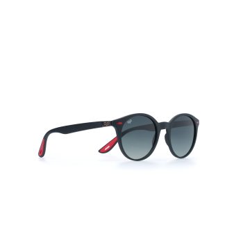 ROUND BLACK FRAME AND TEMPLES WITH POLARISED LENSES - Image 2