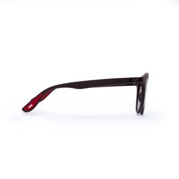 ROUND BROWN FRAME AND TEMPLES WITH POLARISED LENSES - Image 3