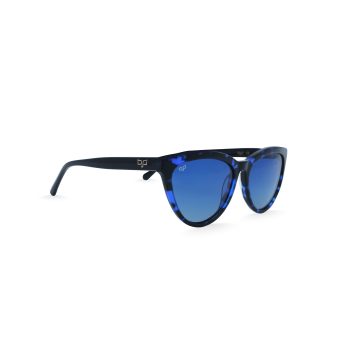 CAT EYE BEJI POLARISED BLUE HANDMADE - Image 2