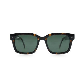 SQUARE AMKA SHELL BROWN GREEN HANDMADE