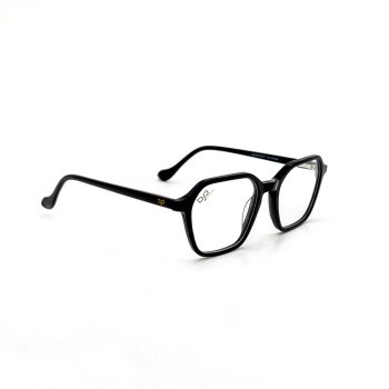 CAT EYE LAMINATED ACETATE HANDMADE BLACK - Image 2