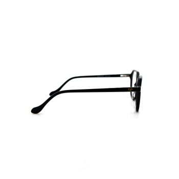 CAT EYE LAMINATED ACETATE HANDMADE BLACK - Image 3