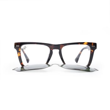 SQUARE OOG CHANDMADE WITH POLARISED CLIP ON