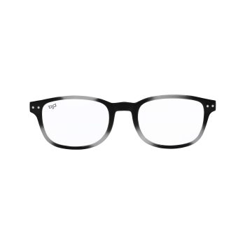 SQUARE READING GLASSES BLUE BLOCK 1.50