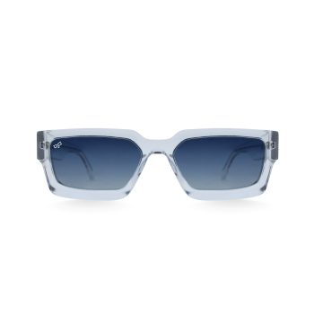 SQUARE CEIL CLEAR BLUE POLARISED HANDMADE