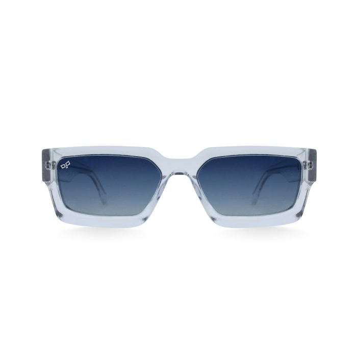 SQUARE CEIL CLEAR BLUE POLARISED HANDMADE - Image 1