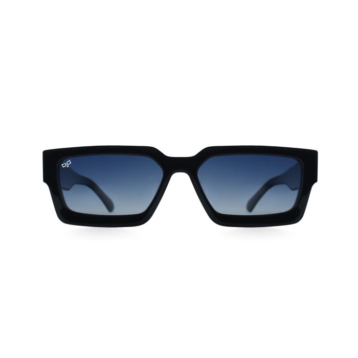 SQUARE CEIL BLACK BLUE POLARISED HANDMADE - Image 1