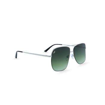 SQUARE BEJI GOLD REVERSE ANGLE LENSES GREEN - Image 2