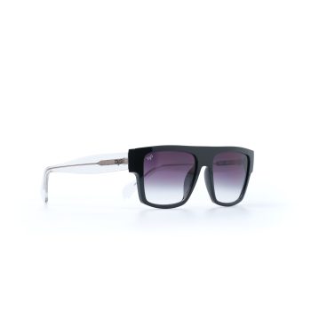 SHIELD CEIL BLACK WITH CLEAR TEMPLES - Image 2
