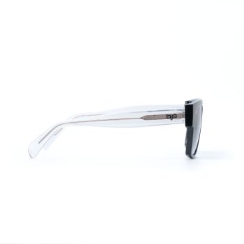 SHIELD CEIL BLACK WITH CLEAR TEMPLES - Image 3