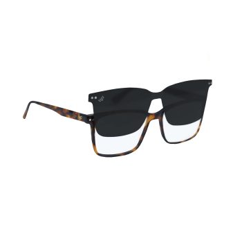 EXPLORER MAKA SHELL BROWN POLARISED CLIP ON - Image 2