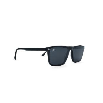OVAL OOG HANDMADE BLACK POLARISED CLIP ON - Image 5