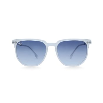 SQUARE MAKA CLEAR AND METAL WITH POLARISED CLIP ON