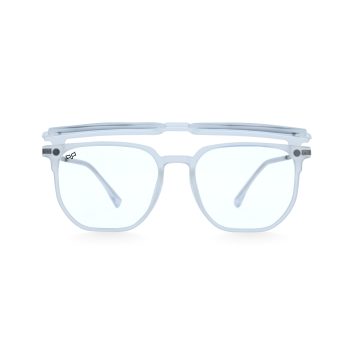 SQUARE MAKA CLEAR AND METAL WITH POLARISED CLIP ON - Image 3