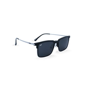 SQUARE ONCE BLACK ULTEM TITANIUM POLARISED CLIP ON - Image 5