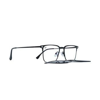SQUARE MAKA BLACK POLARISED CLIP ON - Image 2