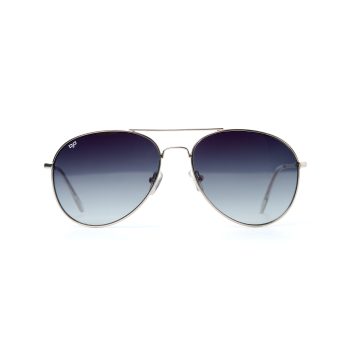 OVAL OOG SILVER GREY