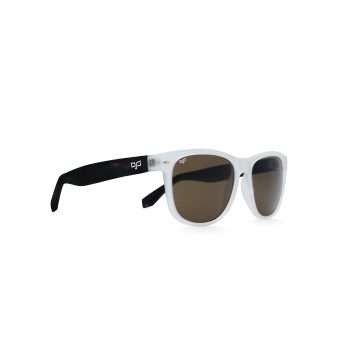 SQUARE WITH CLEAR AND SHELL BROWN FRAME AND BROWN LENSES - Image 2