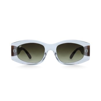 OVAL LYLYGAD CLEAR BROWN