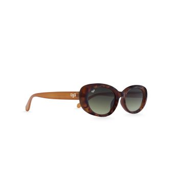 OVAL SUNGLASSES WITH BROWN LENSES - Image 2