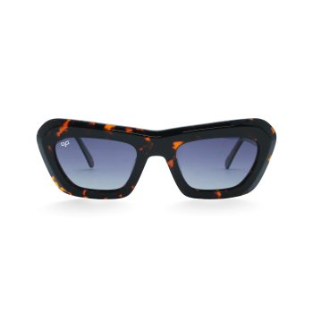 CAT EYE MASO SHELL BROWN POLARISED HANDMADE
