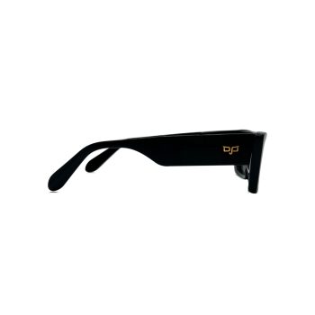 CAT EYE MASO SHELL BLACK POLARISED HANDMADE - Image 3