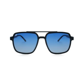 SQUARE WITH CARBON FIBER AND BLUE POLARISED LENSES