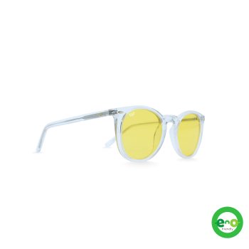 EXPLORER CEIL CLEAR YELLOW POLARISED BIO ACETATE HANDMADE S70 - Image 2