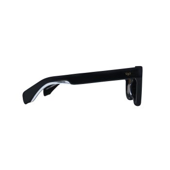 SQUARE OLLO BLACK BROWN POLARISED HANDMADE - Image 3